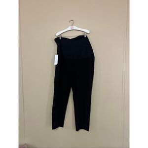 Isabel Maternity By Ingrid & Isabel Black Ponte Jegging Pants Woman’s Size XXL N